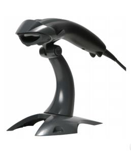 Barcode Scanner Voyager 1200g USB Kit - Includes Black Scanner 1200g & Rigid Presentation Stand & Coiled USB Type A Cable 3m