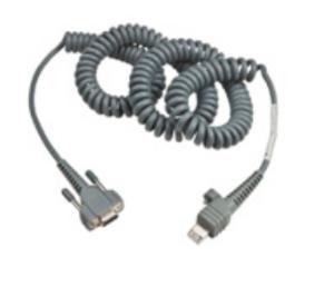 Cable Rs232 12ft 9pin Coil For Cv30/cv60