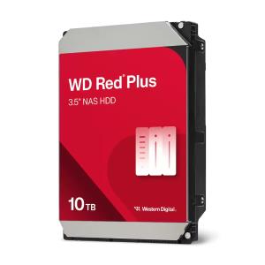 NAS Hard Drive - WD Red Plus WD101EFBX - 10TB - SATA 6Gb/s - 3.5in - 7200 RPM - 256MB Cache