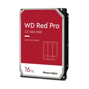 NAS Hard Drive - Wd Red Pro WD161KFGX - 16TB - SATA 6Gb/s - 3.5in - 7200rpm - 64MB Buffer