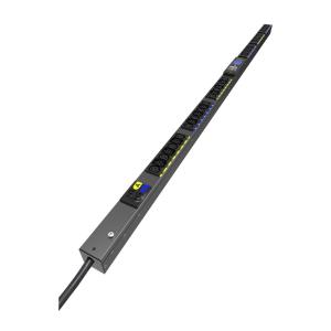 Metered Input G4 Rack PDU, 0U, 39U, IEC-60309 input, 3m cord, 1ph, 7.4kW, 32A, 200-240V, 42 outlets (24)C13, (18)C39