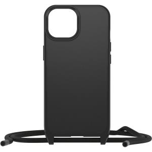 iPhone 15 Case with Strap React Series Necklace MagSafe - Black