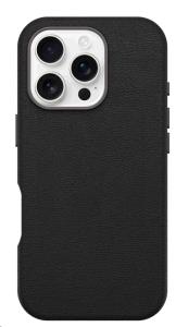 iPhone 16 Pro Case - Symmetry Series Cactus Leather for MagSafe - Black
