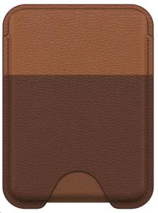 Wallet for iPhone with MagSafe - Symmetry Cactus Leather Wallet - Rich Adobe (Brown)
