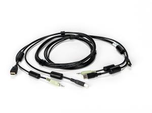 Cable 1-hdmi/1-USB/1-audio 6ft (sc840h)