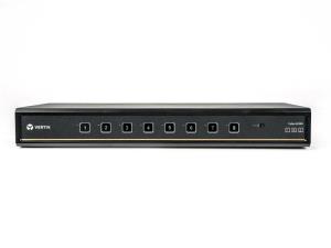 CYBEX SC Universal DP/H Secure KVM Switch 8-Port Dual Display with CAC PP4.0