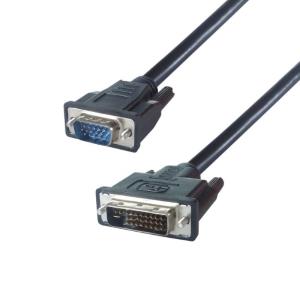 3M VGA TO DVI-I MONITOR CONNECTOR CABLE - MALE TO MALE -