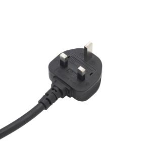 2.5m Y Mains Cable Moulded 3 Pin 13 Amp
