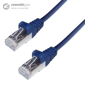 3M CAT6A SSTP BLUE LS0H CABLE 26AWG STRANDED MOULDED