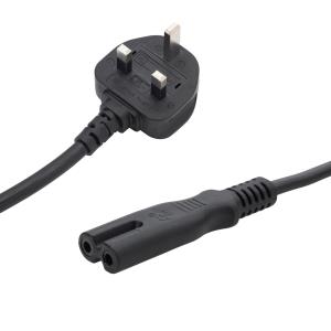 Power Cable 5m Uk Male (bs1363) To 2 Pin C7 (figure 8)