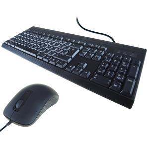 KB235 USB KEYB / MOUSE STD UK 3-BUTTON BLACK