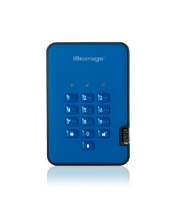 diskAshur2 SSD 256bit 128GB Blue