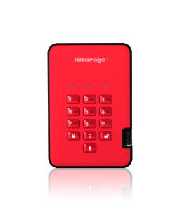 diskAshur2 SSD 256bit 2TB Red