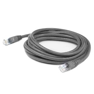 Network Patch Cable Cat5e - Rj-45 (male) To Rj-45 (male) - Utp Pvc Snagless Straight Booted - Grey - 5m