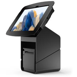 Bundle / Tablet Printer Kiosk + Space, Enclosure for Galaxy Tab A8 10.5in - Black