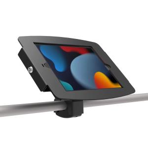 Bundle / Tablet Rail Mount + Space, Enclosure for iPad 10.2in 7-9th Gen (2019-2021) - Black