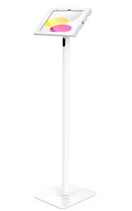Bundle / Swift Floor Stand + Apex Secured Enclosure Wall Mount for iPad 10th-11th (A16) Gen - White