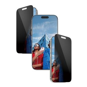 Privacy Screen Protector Ultra-Wide Fit - Clear - for iPhone 17 Pro