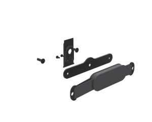 Hand Strap For Fixed Mount For Otterbox Universe Black