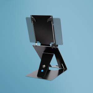 Riser Duo Tablet And Laptop Adjustable Stand Black