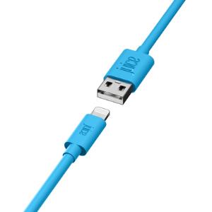 Lightning Cable - 2m - Round - Aqua Eco