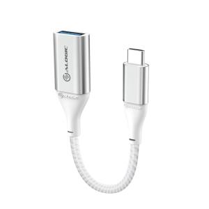 Super ULTRA USB 3.1 USB-C to USB-A Adapter - 15cm - Silver
