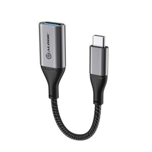 Super ULTRA USB-C To USB-A Adapter 15cm - Space Grey