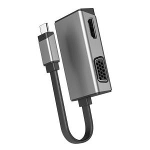 Magforce Duo Play 2-IN-1 Adapter (USB-C TO HDMI + VGA )