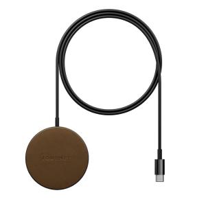 Journey Magsafe Compatible Wireless Charger - Dark Brown