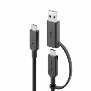Elements Series USB-C TO USB-C Cable With USB-A Adapter