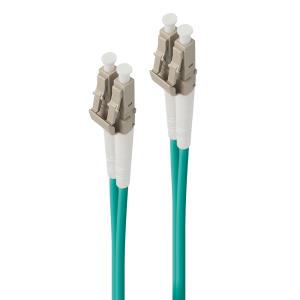 1.5m LC-LC 40G/100G Multi Mode Duplex LSZH Fibre Cable 50/12