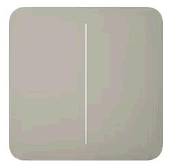 Ajax Solobutton (2-gang) (55) Olive